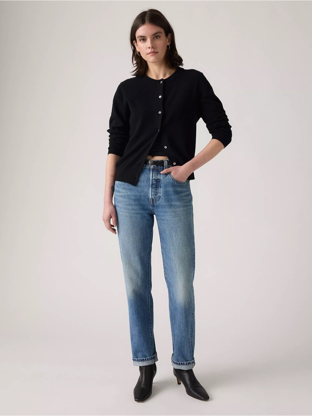 Levi’s 501 Selvedge Denim Grilled Glamour size 29 Straight Leg